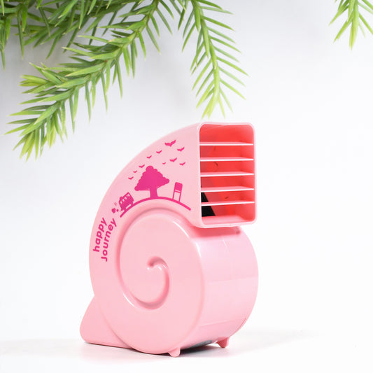 7709 Cute Bright Color Desktop Office Usb Mini Fan Battery Usb Fans Usb Mini Fans (Battery Not Include)