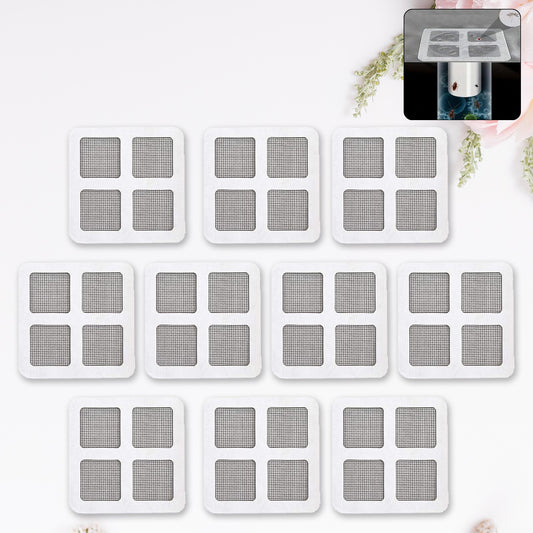 Window Screen Mesh Hole Repair Kit Patch Adhesive (1010 Cm 10 Pcs Set)