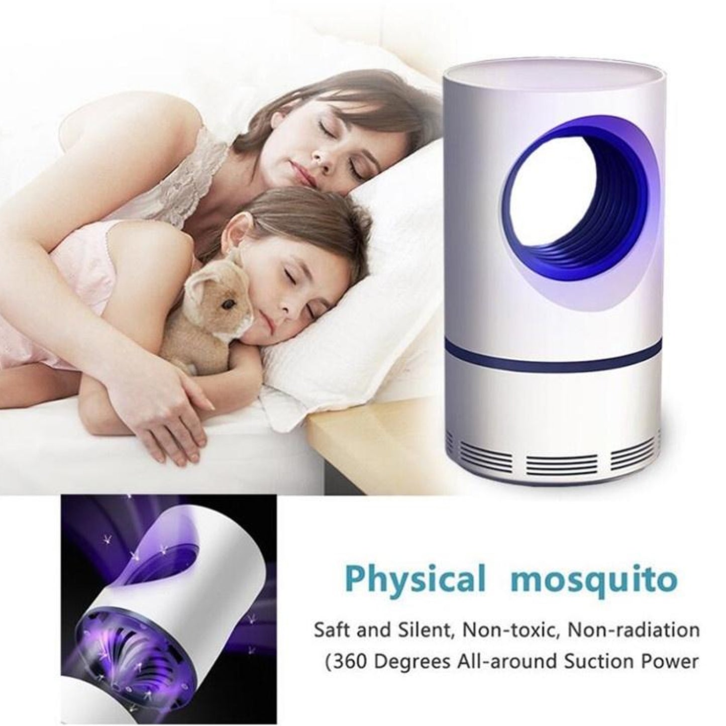 1225 Electronic Led Mosquito Killer Lamps Machine For Home Insect Killer Electric Powered Machine Eco-friendly Baby Freezer Household Bin Display Rack