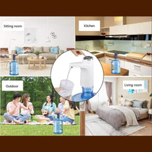 Water Dispenser, Portable Water Bottle Pump USB Charging Electric Automatic Drinking Pump, Portable Drinking Dispenser Pump for Home Kitchen Living Room Office Camping