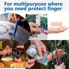 Finger Caps, Silicone Finger Protectors Sleeves (Finger Cots / 145 Pcs Set Approx)