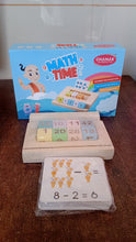 Wooden MathTime for Kids - Educational Math Card Game