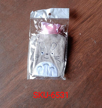 Totoro Cartoon Small Hot Water Bag with Cover for Pain Relief