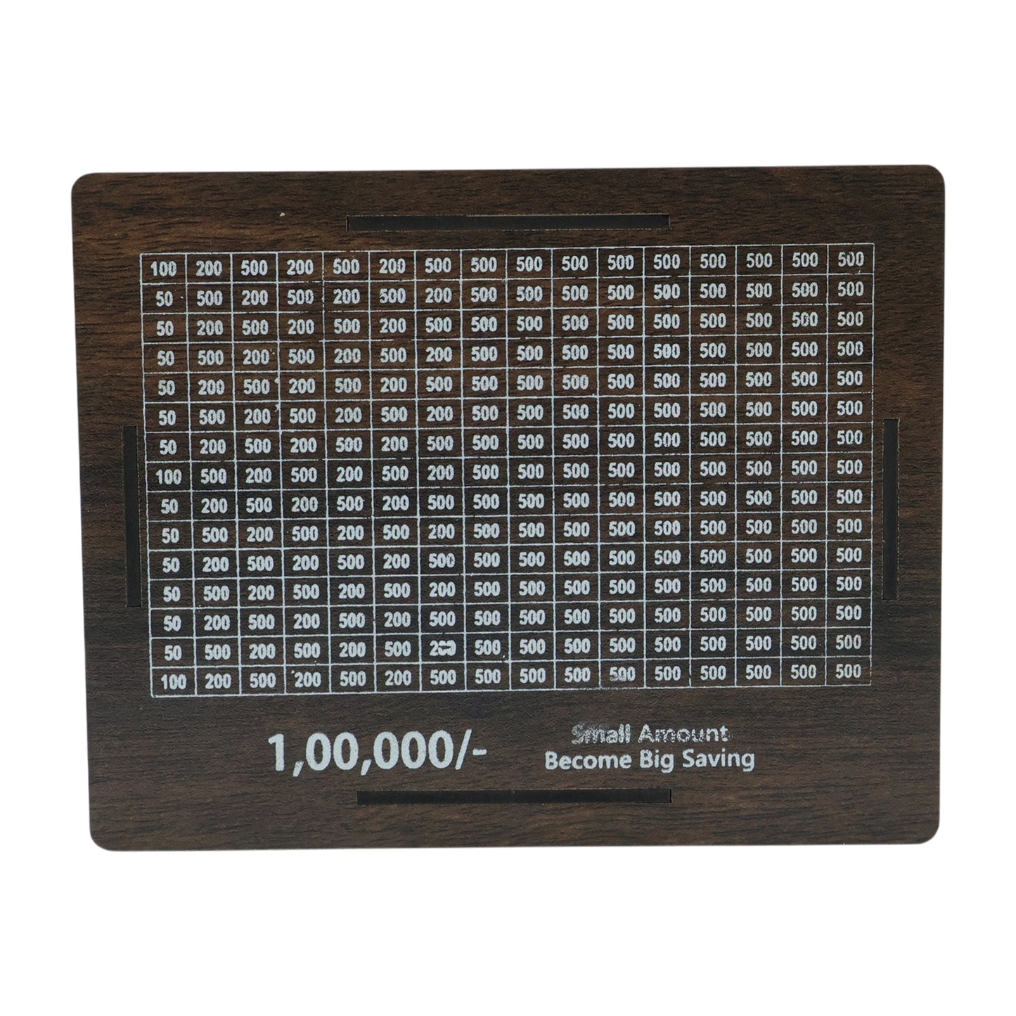 Wooden Big Piggy Bank Money Saving Box (1 Pc)