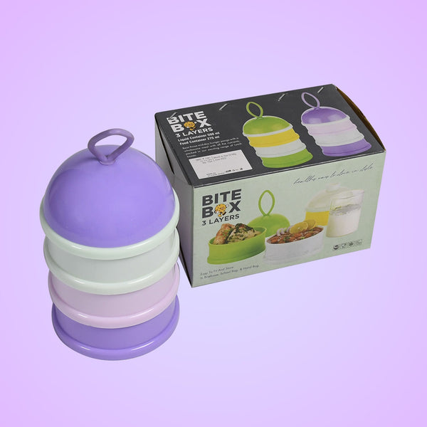 3-layer baby food storage box