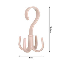 1714 4-claw Multi-function 360 Degree Rotatable Purse Rack Handbag Hanger Hook