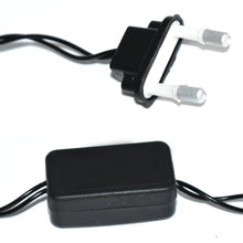 Festive LED lights, multiple colors.