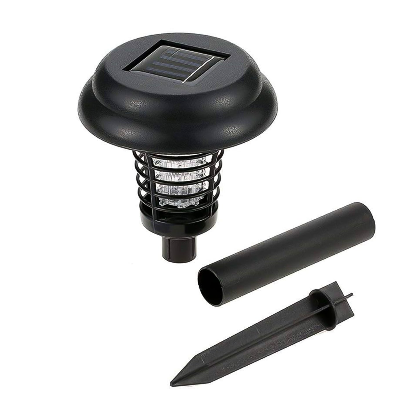 Garden Lighting Uv Led Solar Powered Led Mosquito Trap  Bug Zapper  (2 Pc)
