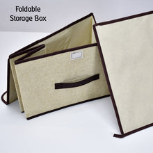 Storage box with foldable design