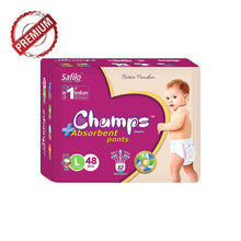 Premium Champs High Absorbent Pant Style Diaper Small, Medium and Large Size Diaper