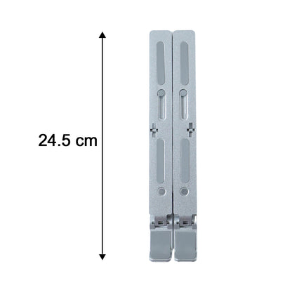 Adjustable Foldable Aluminium Laptop Stand (1 Set)