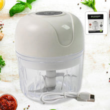 Wireless Usb Rechargeable Mini Electric Garlic Machine  Chopper (250ml)