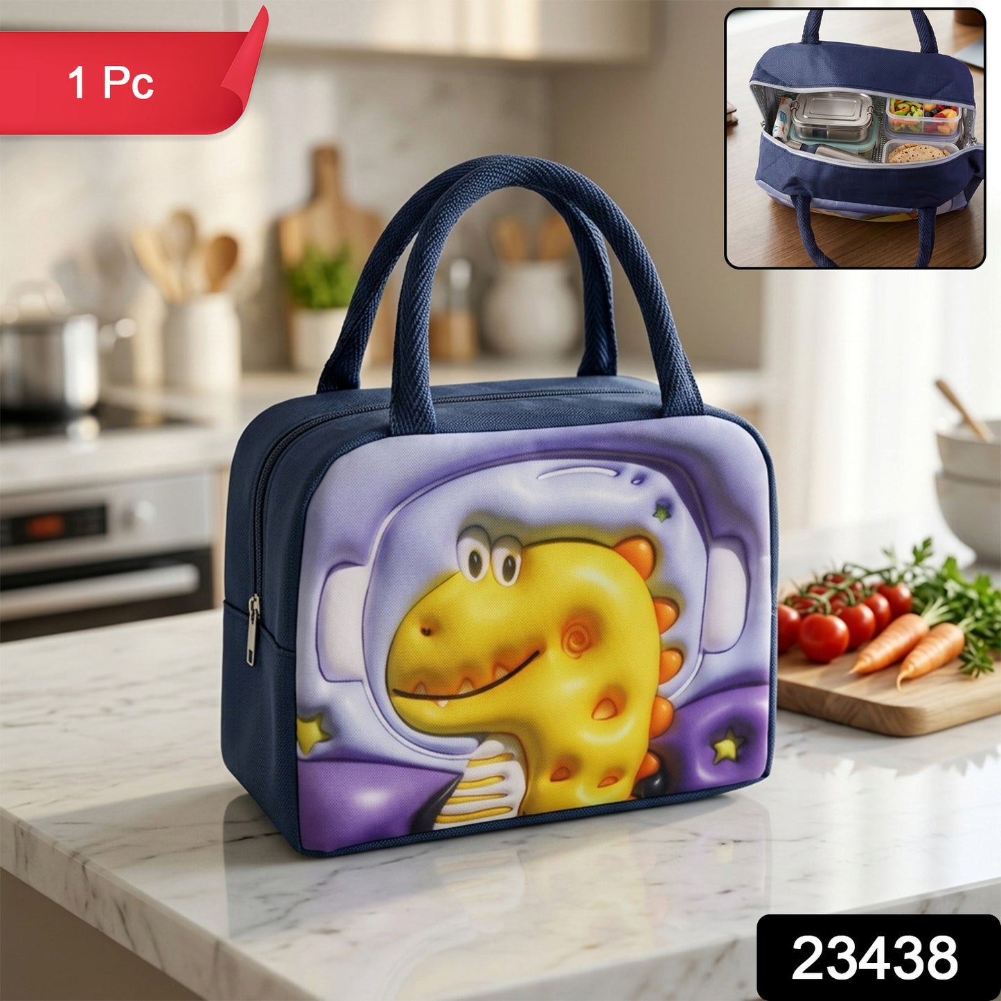 Insulated Lunch Bag For Kids 1 Pc For School Picnic And Travel