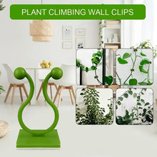 Plant Climbing Wall Fixture Clip Self-adhesive Hook (100 Pcs Set)