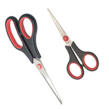 Scissor pack with two durable scissors.