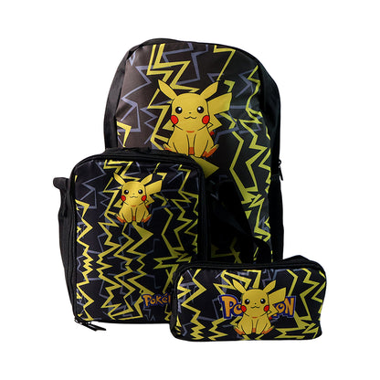 Cartoon Character School Bag Combo Set For Kids (3 Pc)