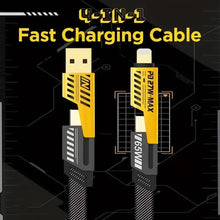 4 In 1 Charging Cable 65w Cable (1 Pc  94 Cm)