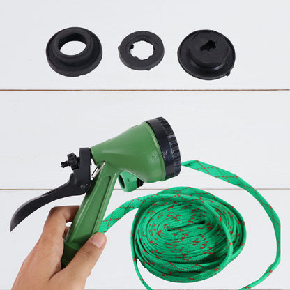 502 -50 Ft Expandable Hose Pipe Nozzle For Garden Wash Car Bike With Spray Gun
